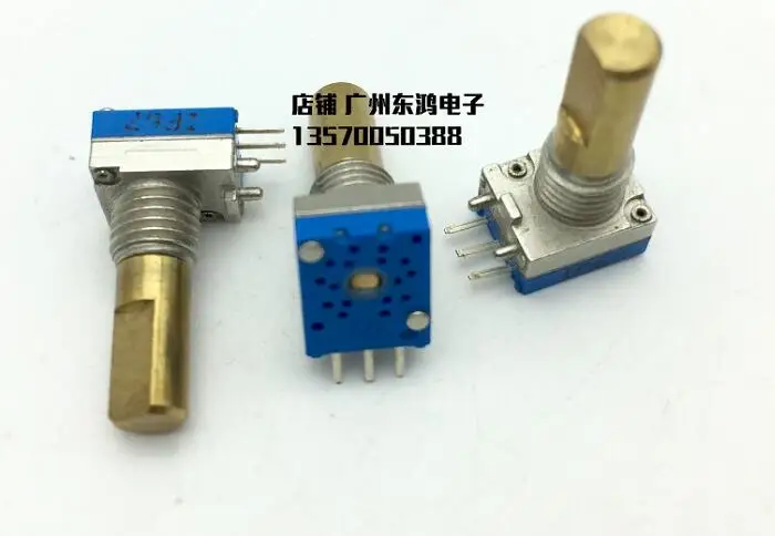 1pcs for LJV walkie-talkie repair parts encoder potentiometer 3 pin channel switch 20 positioning channel switch