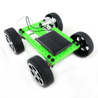 iSmaring 1set Mini Solar Powered Toy DIY Car Kit Children Educational Gadget Hobby Funny Hot Worldwide Diy Wheeled diy rc toy