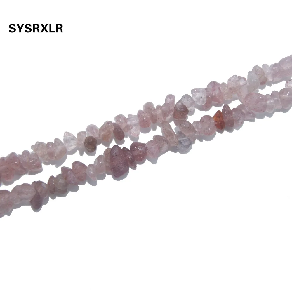 3-5MM Irregular Shape Freeform Chip Natural Stone Bead Pink Quartz Tiger Eye Agates Lapis lazuli For Jewelry Making DIY Necklace