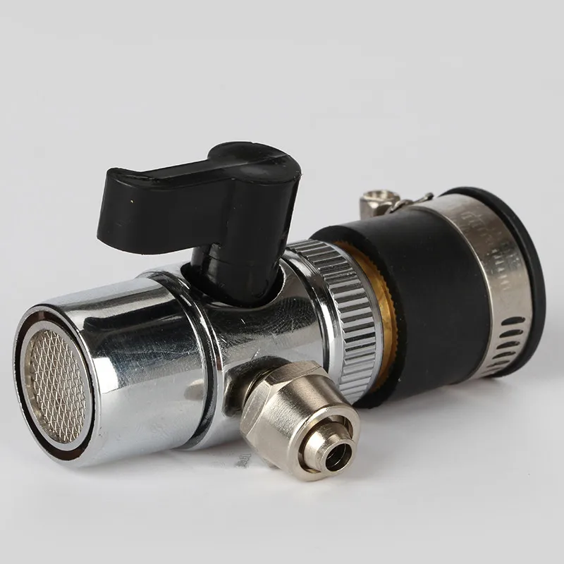 DONYUMMYJO Water Saving Kitchen Water Faucet Bubbler Swivel Tap Connector Bathroom Valve Filter Nozzle Diverter