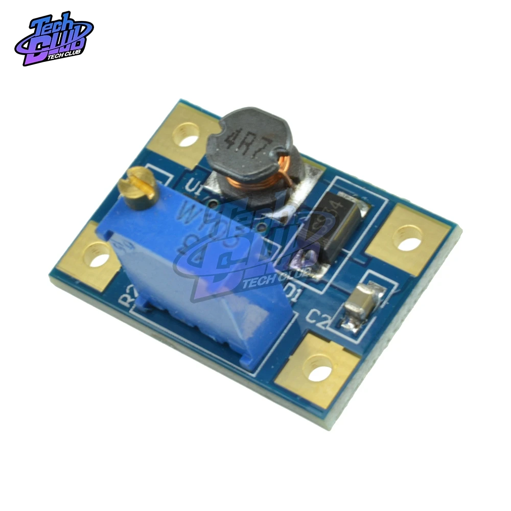 SX1308 DC-DC 2-24V a 2-28V Step Up modulo di potenza regolabile Step Up convertitore Boost grande corrente 2A