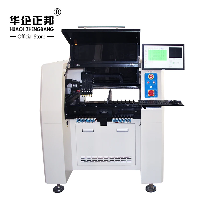 ZB4050LS Automatic High Speed 6Head Pick And Place Machine Smt Desktop LED Bulb Making Machine Pcb Assembly Machine Chip Mounter