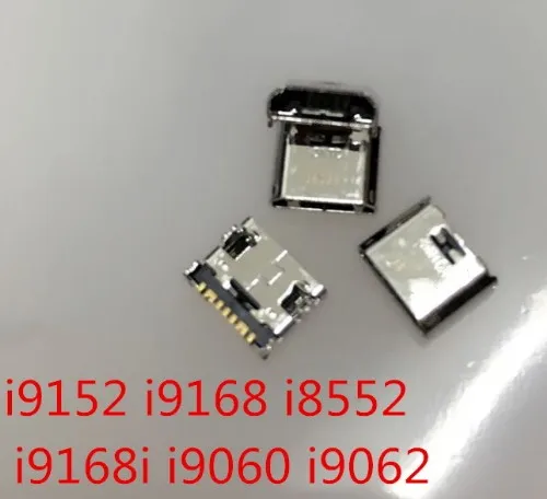 

100-500PCS For Samsung I8552 I8558 i9080 i9082 i9060 I9062 I9152 Micro USB Charger Charging Connector Port Dock