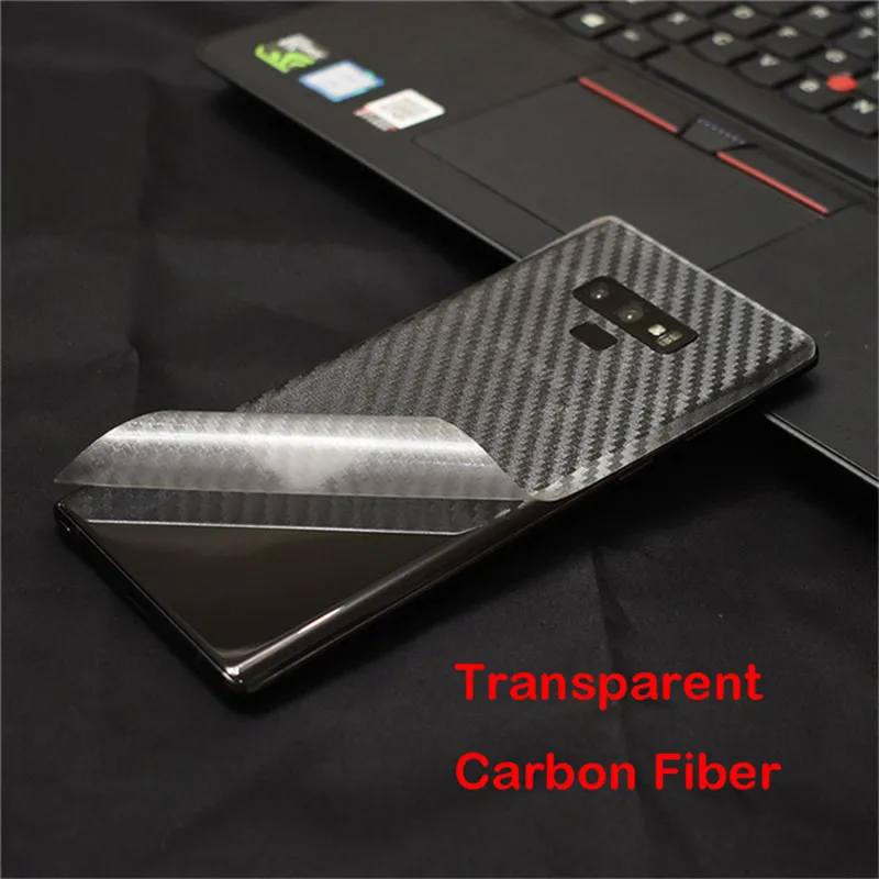 3D Carbon Fiber Skins Film Wrap Skin Phone Back Film Sticker For SAMSUNG Galaxy S10 Plus S10e S9+ S8 S7 Edge Note 10+ 9 8 5 A750