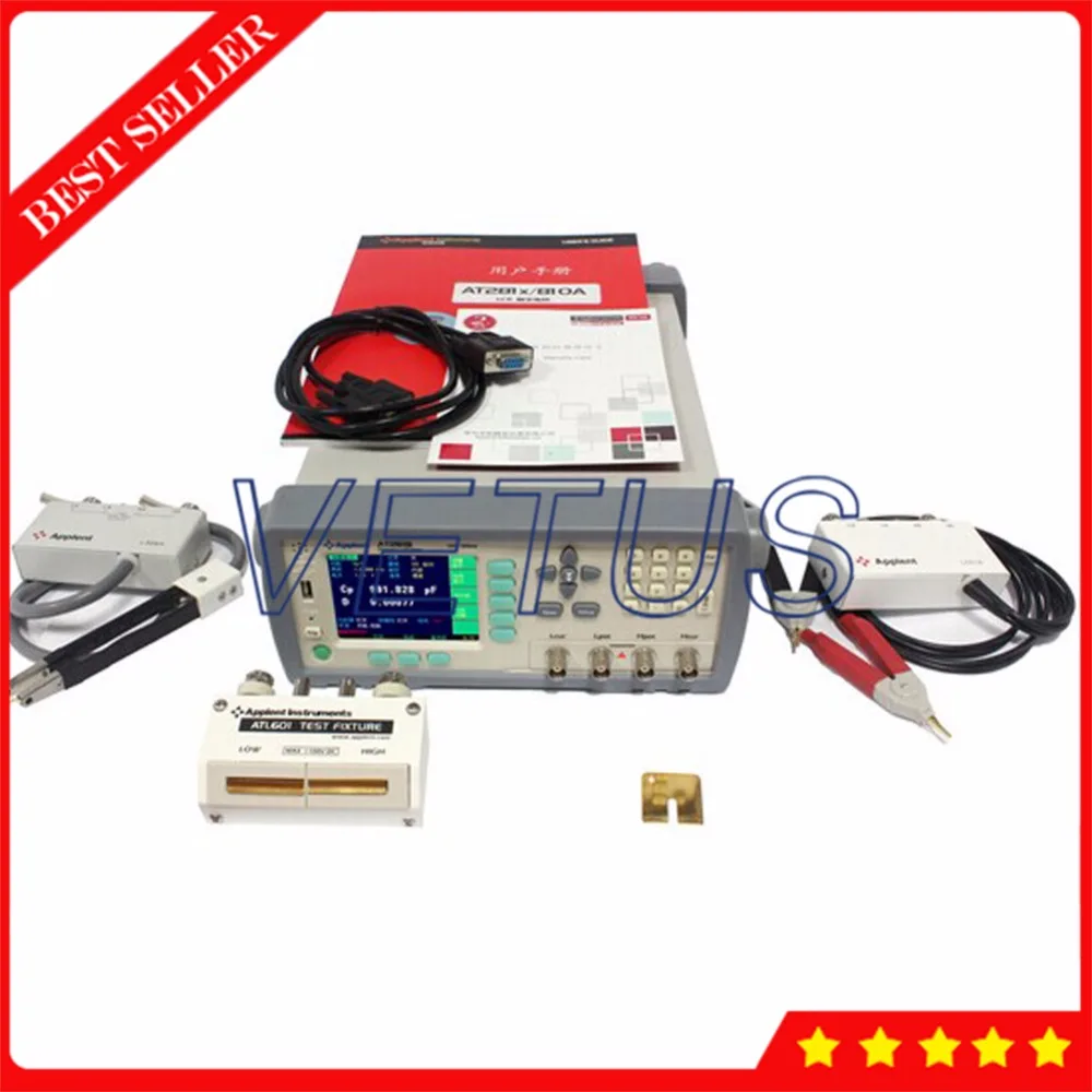 0.001Hz resolution AT2818 High Precision Digital LCR Meter Tester