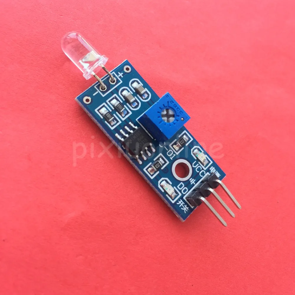 J484Y Photosensitive Diode Sensor Module 3-wire interface DIY Circuit Making Free Shipping Russia