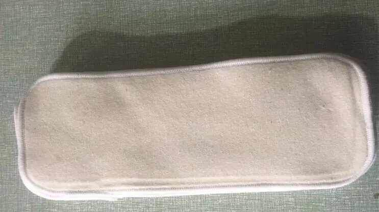 

4 слоя конопли, органический хлопок, многоразовые моющиеся тканевые подгузники, вставки для подгузников, 25 шт./лот