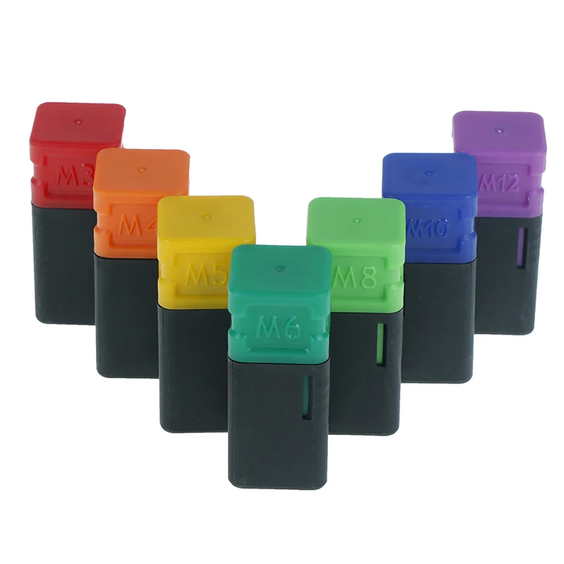 Substituição Riveter Gun Part, Mandril roscado, Mão Nut Rivet, Métrico, M3-M12, 1 Set