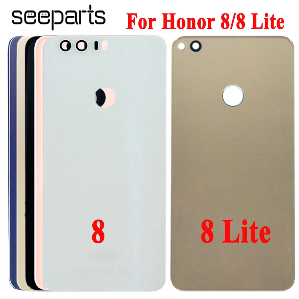 For Huawei Honor 8 FRD-L09 FRD-L19 FRD-L14 Battery Cover Back Housing Case Honor 8 Lite Battery Cover Door Replacement Parts