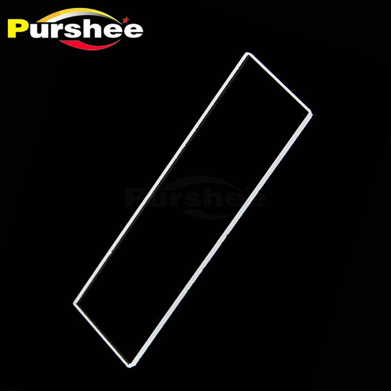JGS1 Rectangular UV Transparent Quartz Glass Plate High Temperature Resistant Optical Quartz Slice Laboratory Experiment Custom