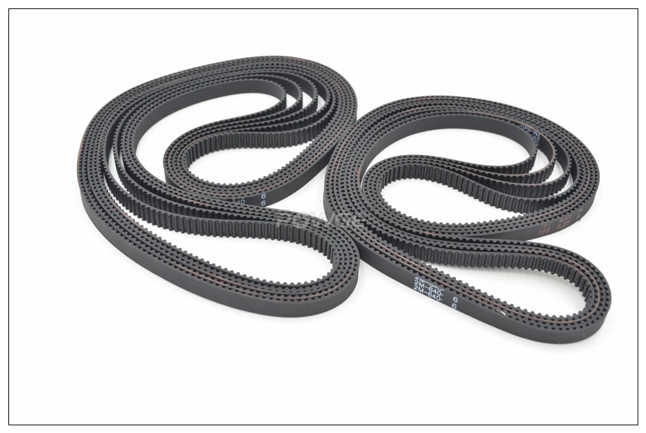 POWGE 640/650/660/670/676/696 2GT Timing Belt W=6/9mm Teeth 320/325/330/335/338/348 GT2 Closed-Loop Synchronous Belt 660-2GT