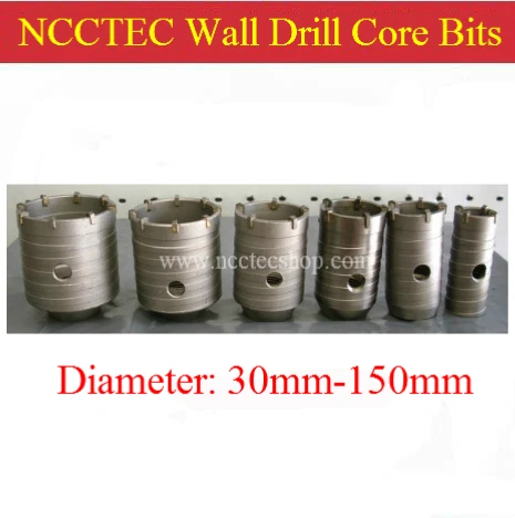

diameter 1.2'' inches 30mm NCCTEC carbide core bits for drilling holes in wall NCW30 | FREE shipping