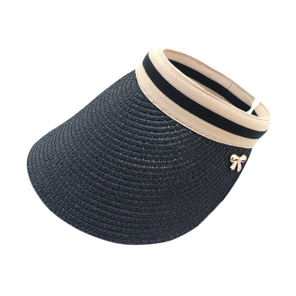 

Women's sun hat minimalist fashion women's sun hat straw hat visor cap outdoor activities beach hat Empty top caps 6 colors