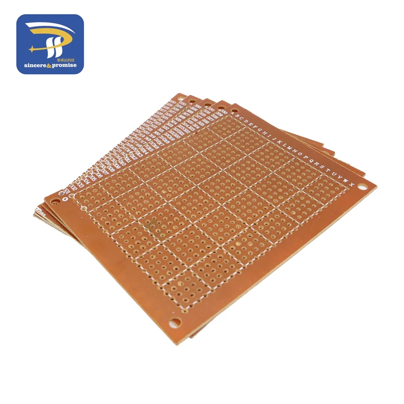 7x9cm 7*9cm Single Side Prototype 7x9 2.54mm PCB Breadboard Universal Board Experimental Bakelite Copper Plate Circuirt Board