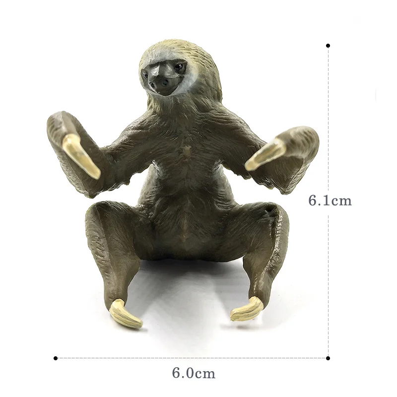 تمثال قرود صغير ، نموذج حيوان ، Orangutan ، الشمبانزي ، gibbon ، ديكور منزلي ، خرافية ، ملحقات تزيين الحديقة