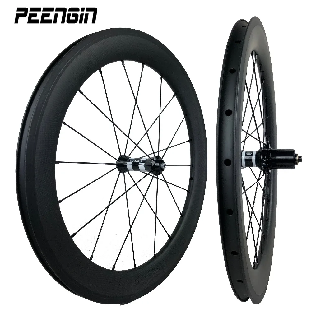 Bicycle Accessory Online 20Inch 406 Japanese Toray Carbon Fiber BMX Wheels/Rim V/Disc Brake Available Folding Bike Cycling Rider