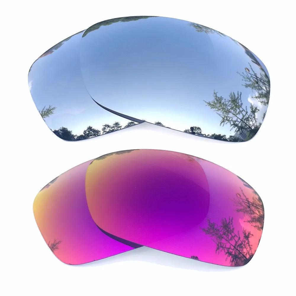 

Silver Mirrored & Midnight Sun Mirrored Polarized Replacement Lenses for Hijinx Frame 100% UVA & UVB