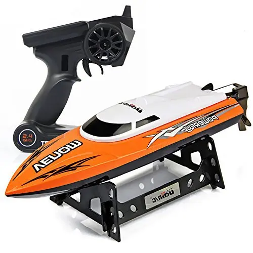 

Udirc UDI011 Venom 2.4G Remote Controlled 180 Degree Flip High Speedboat RC Racing Boat for Pools, Lakes and Outdoor Adventure