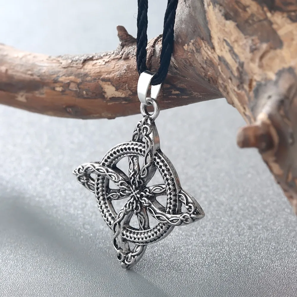 CHENGXUN Men Jewelry Multiple Punk Necklace Gothic Style Norse Amulet Pendant Necklace Viking Slavic Talisman Jewelry