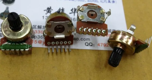 

Rambler speaker volume duplex potentiometer E3100 A103 161 type vertical A103 handle long 10MM switch