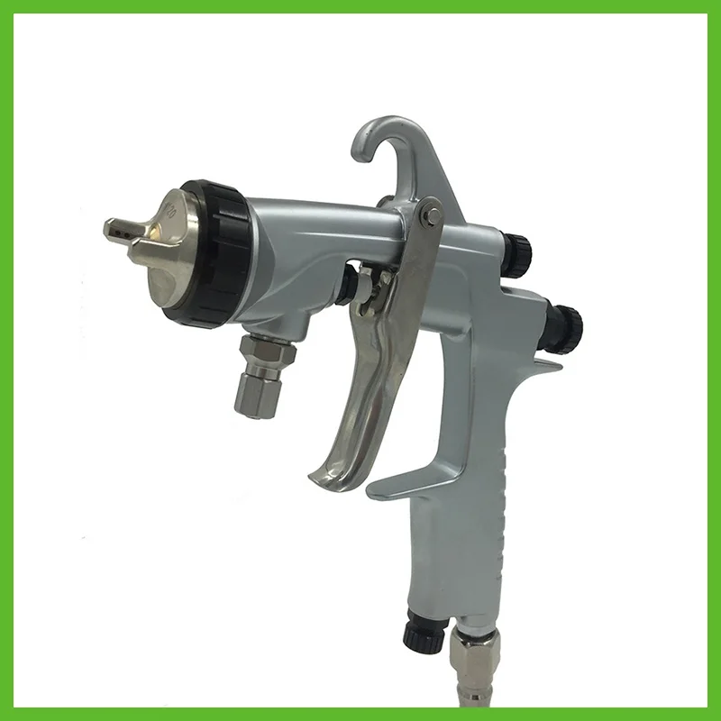 

SAT0001AB stainless steel chrome hand spray gun for car painting airbrush for chrome machine nozzle 1.3mm 1.8mm pneumatic tool