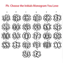 Personalized Initial Earrings Stainless Steel #6