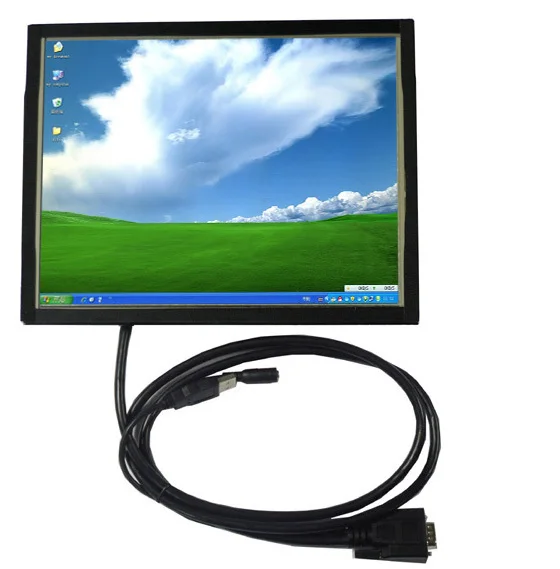 

8 inch Open Frame Touch monitor & Metal Frame Display Stand car VGA Touch Screen Lcd Monitor