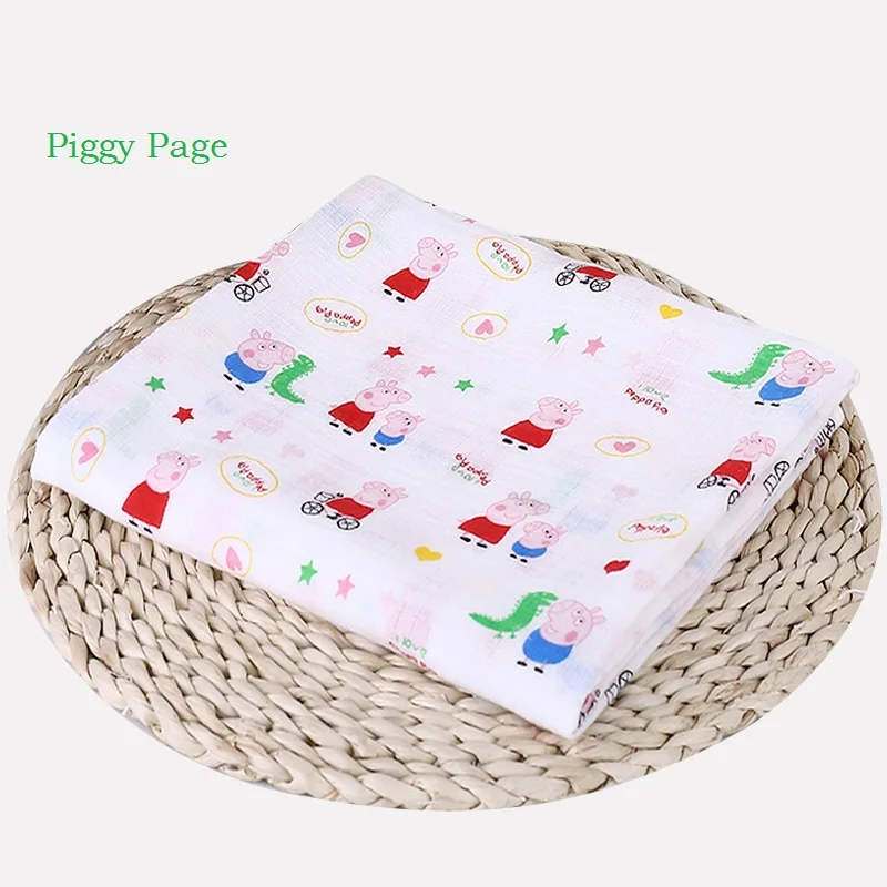 1Pcs Set 120*120cm Muslin Cloth 100% Cotton Newborn Baby Swaddles Baby Blankets Multi Designs Functions Baby Towel Hold Wraps