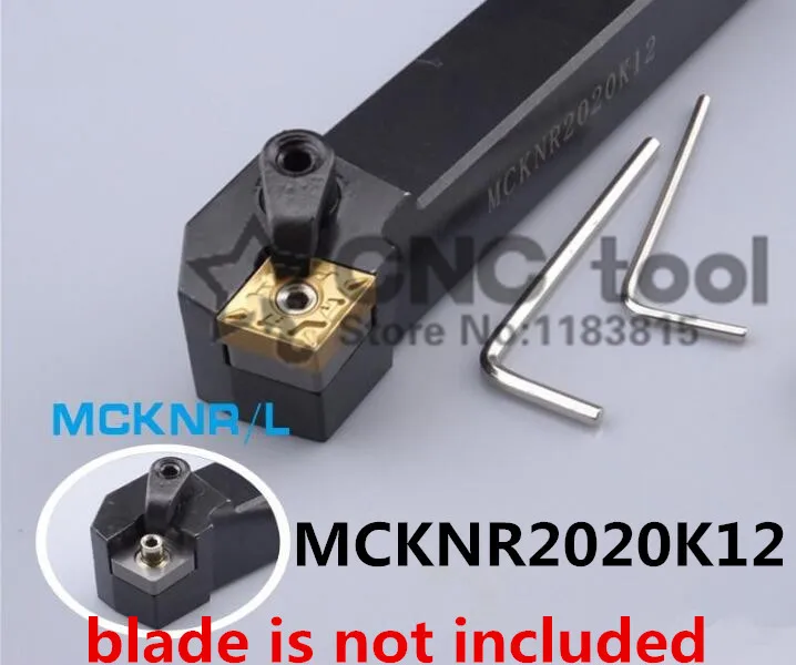 MCKNR2020K12/ MCKNL2020K12 75 Degrees External Turning Tool Set 20*20*125MM CNC Turning Lathe Machine Tools Lathe Cutting Tools