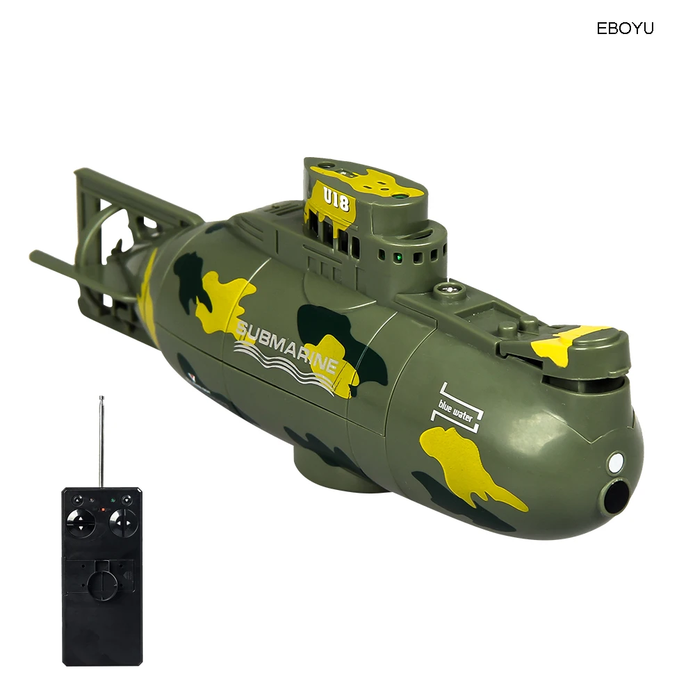 

ShenQiWei 3311M RC Submarine 6CH Speed Radio Remote Control Submarine Electric Mini RC Boat Kids Children Gift Toy