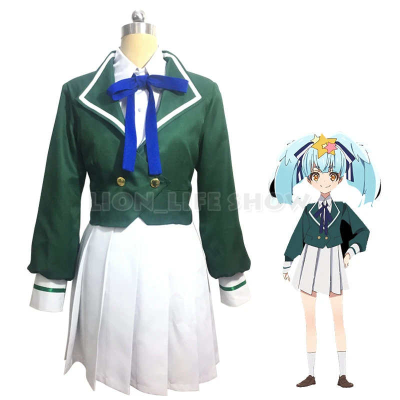 Zombieland Saga Hoshikawa Lily Cosplay Costume School Uniform Women Dress Suit