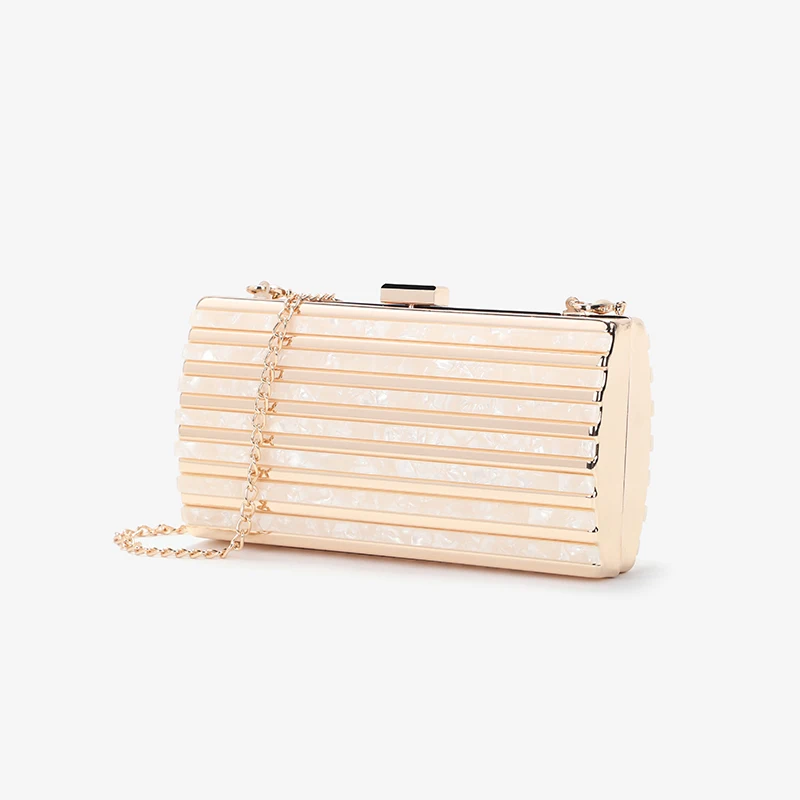 Acrylic Candy Color Clutch Bag Lady Party Wedding Evening Bag Shoulder Chain Purse Handbags For 2020 Women Evening Bags