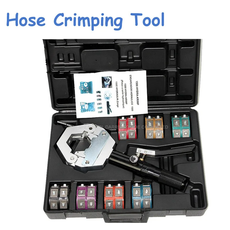 

Automotive A/C Hose Crimping Tools for Repair Air Conditioner Pipes Hose Crimper Kit FS-7842