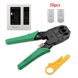 Network Cable Pliers RJ45 RJ11 Crimping Cable Stripper Crimper RJ45 Pressing Line Clamp Pliers