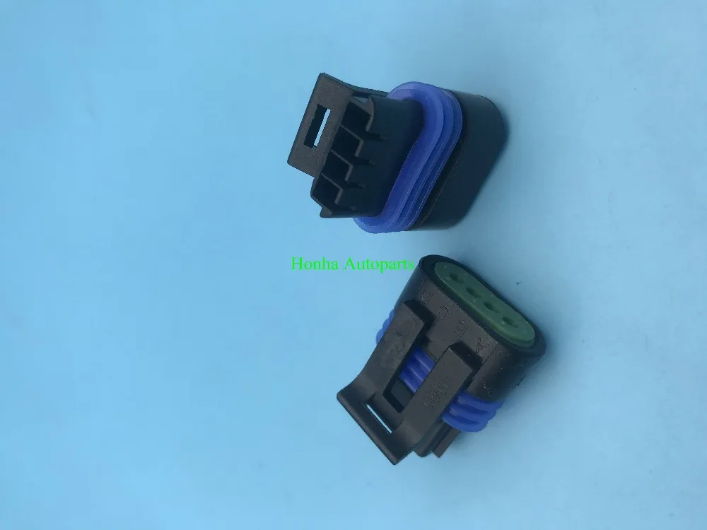 4 pin 4.8mm Electronic fan connector plug auto waterproof plug for RAV4 Mazda buick excelle for Ford focu