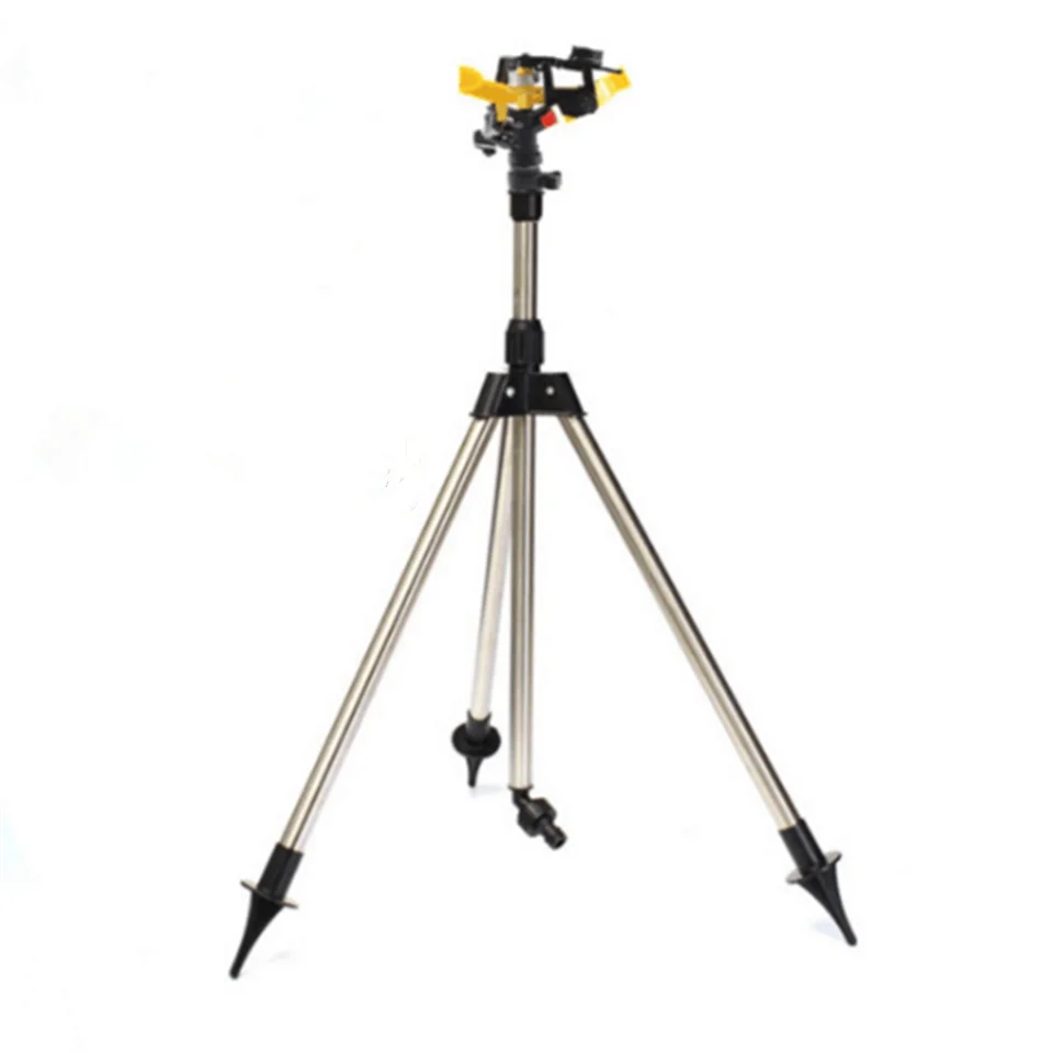 Tripod Impulse Sprinkler Pulsating Telescopic Watering Lawn Yard and Garden