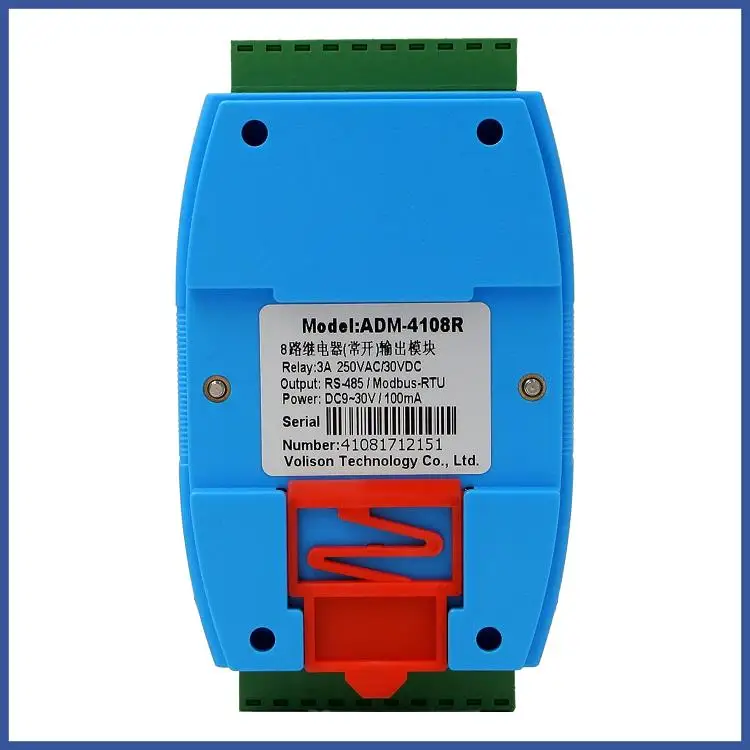 8 road relay output module 8DO switch output acquisition module RS485 MODBUS