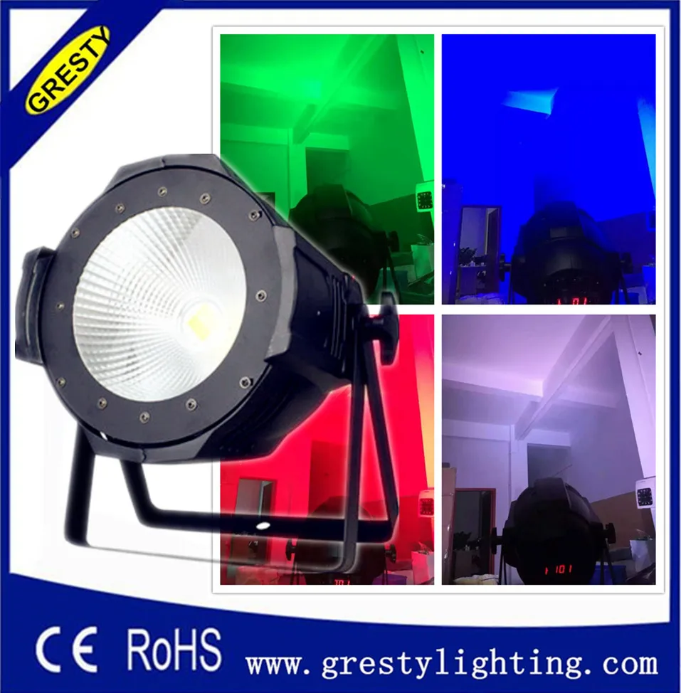 Professional Led Par 64 RGB/RGBWA/RGBWA+UV Led 100w Cob Par Can Light of Stage Lighting