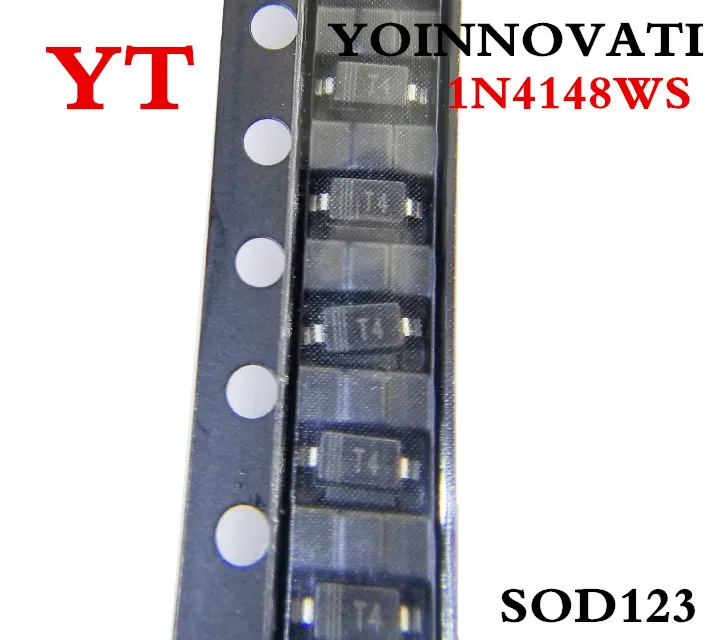  100pcs/lot 1N4148WS 1N4148 T4 0805 SOD-323 Best quality