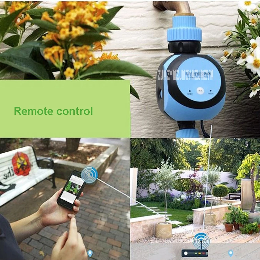 New Hot Phone Remote Controller Water Timer Intelligent Irrigation Time Controller Automatic Water System Work Pressure 1.5-8KG