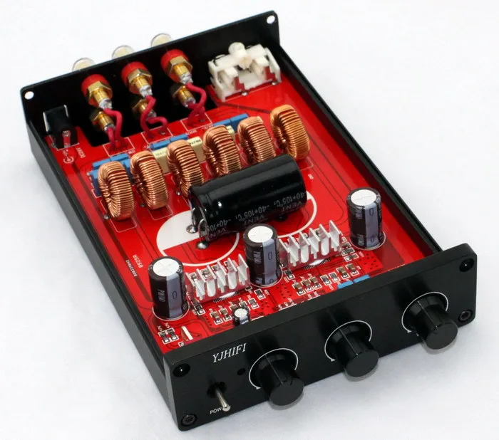 

NEW TPA3116 2.1 completed in case 50W+50W+100W Class D Amplifier board