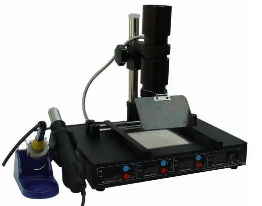 Infrared BGA Rework Station T862D+ Preheating Stations Heat Gun Soldering Iron Motherboard Repair And Rework Station