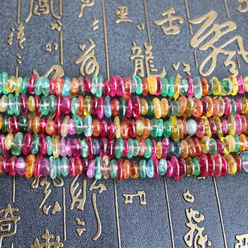 Wholesale 8-15mm Multi-Color Quartzs Freeform Beads 15