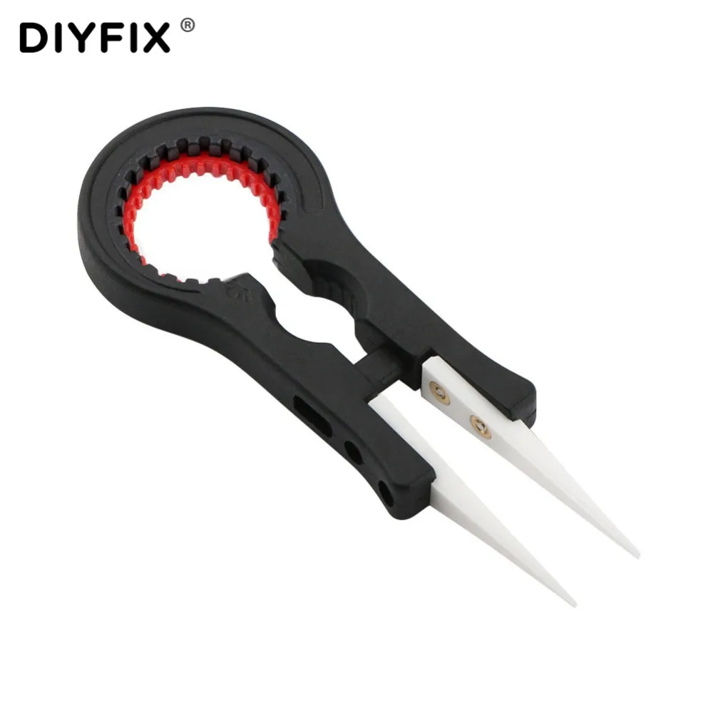DIYFIX เซรามิค Vaper แหนบ V3 Spanner สำหรับอิเล็กทรอนิกส์ DIY เครื่องมือ RDA RBA Atomizer อุปกรณ์เสริม Vaporizer DIY Vape