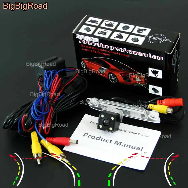 

BigBigRoad For Hyundai Elantra Terracan Tucson Accent / KIA Opirus Amanti Sportage R 2/SL Car Intelligent Track Rear View Camera