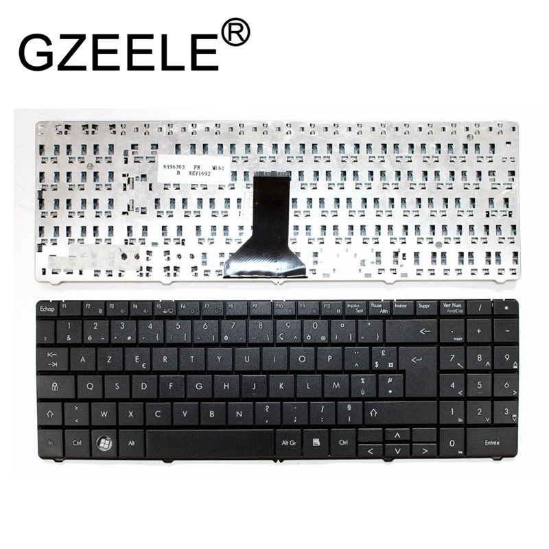 

GZEELE New FR keyboard for Packard Bell EasyNote ML61 ML65 Pb5 Black French Layout Replacement Laptop Keyboard AZERTY