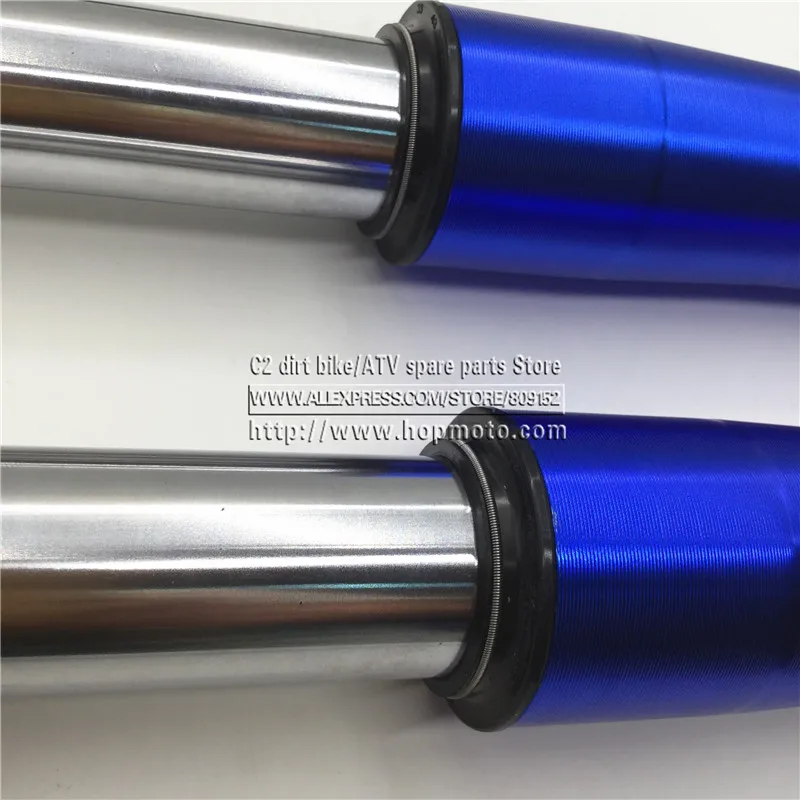 710MM Front Inverted fork shock absorption 45MM/48MM for Chinese Dirt pit bike CRF KLX with protector Cover