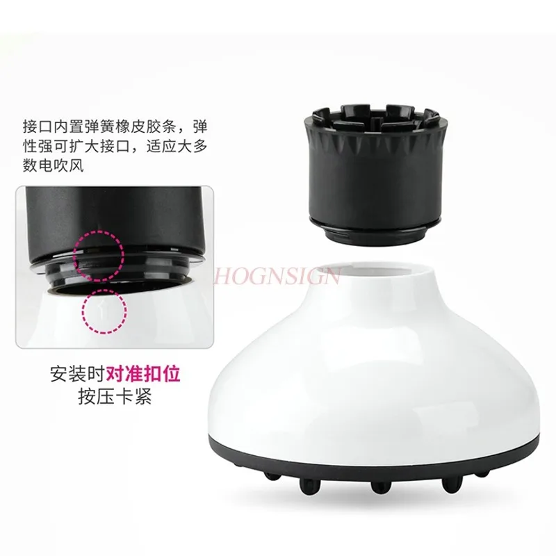 Barber Shop Hair Hood Multi-function Interface Blowing Curly Hair Artifact Wind Hood Stereotyped Wind Tube Drying Sale