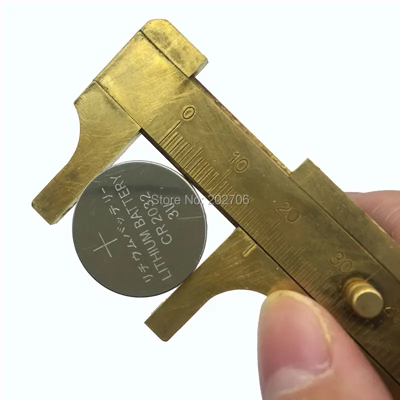 10pcs/lot! 0-80mm brass gauge copper jewelry vernier caliper Sliding brass gauge jewelry tools