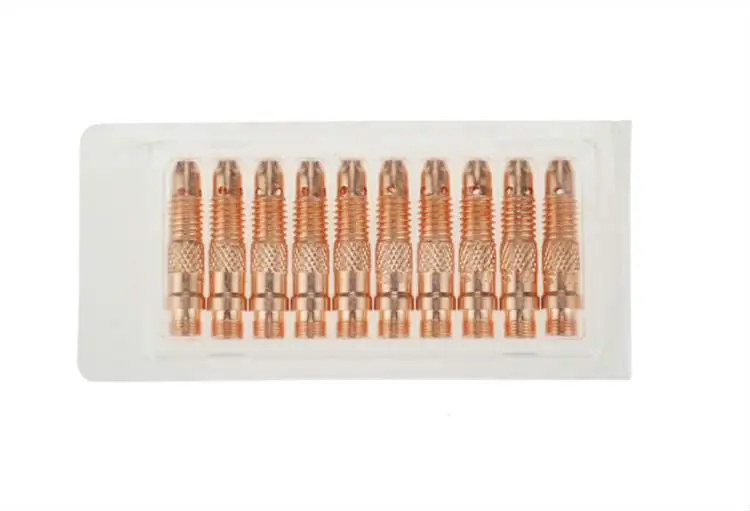 

TIG Kit Collet Bodies TIG Collets 10N24 Fit TIG Welding Torch SR PTA DB WP 17 18 26 Series Consumables Accessories,20PK